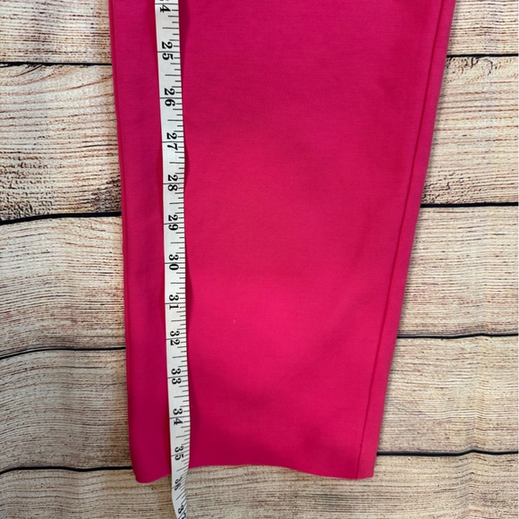 LOFT Riviera Slim Pink Pants Size 6 - Picture 6 of 10